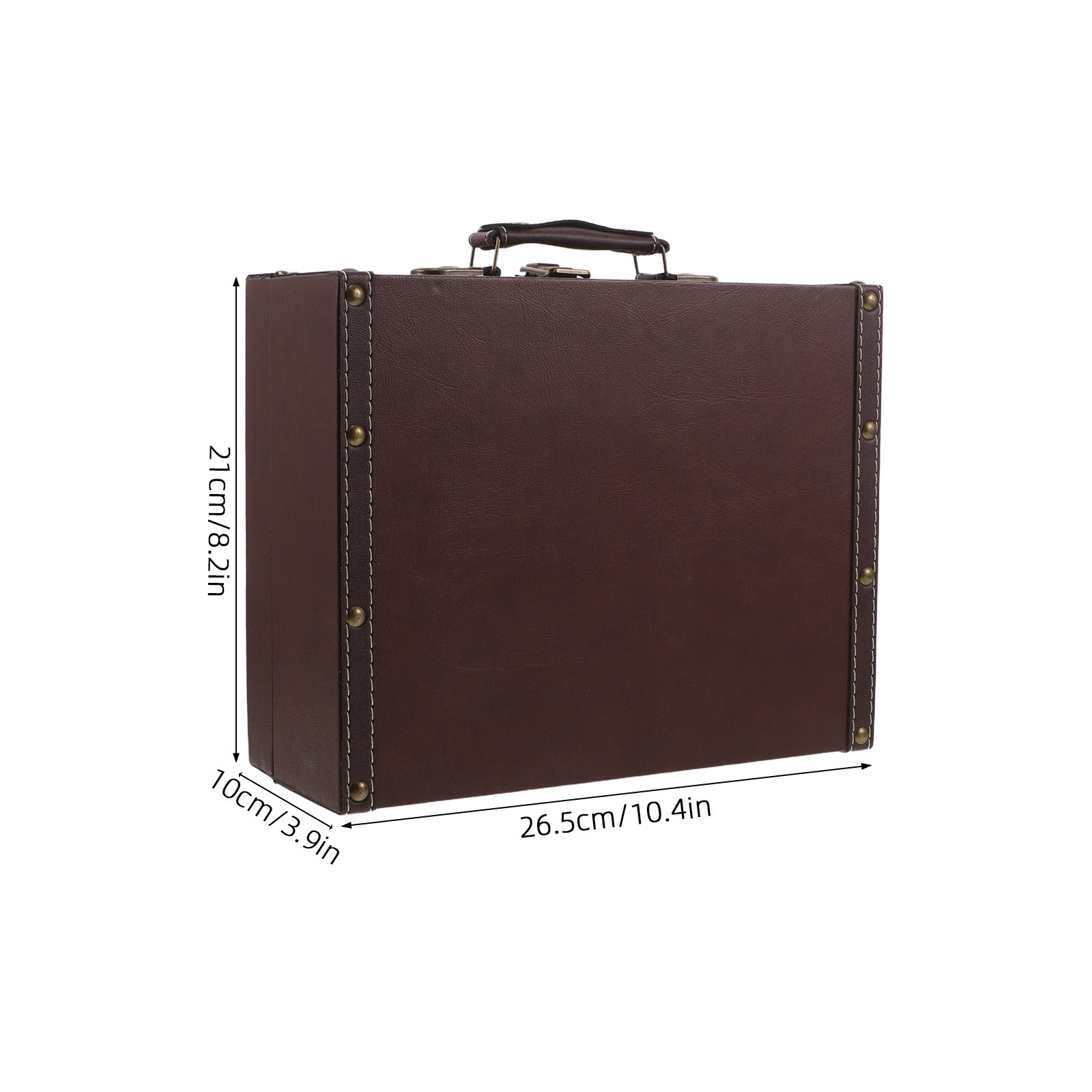 Wood Retro Storage Box Vintage - Retro Vintage Trunk Suitcase 评论和价格
