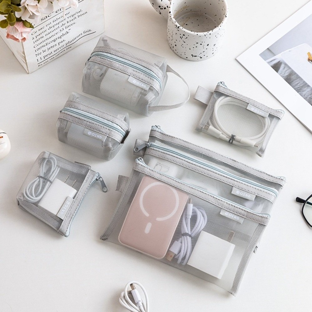 Multipurpose Nylon Transparent - Cosmetic Bags 评论和价格