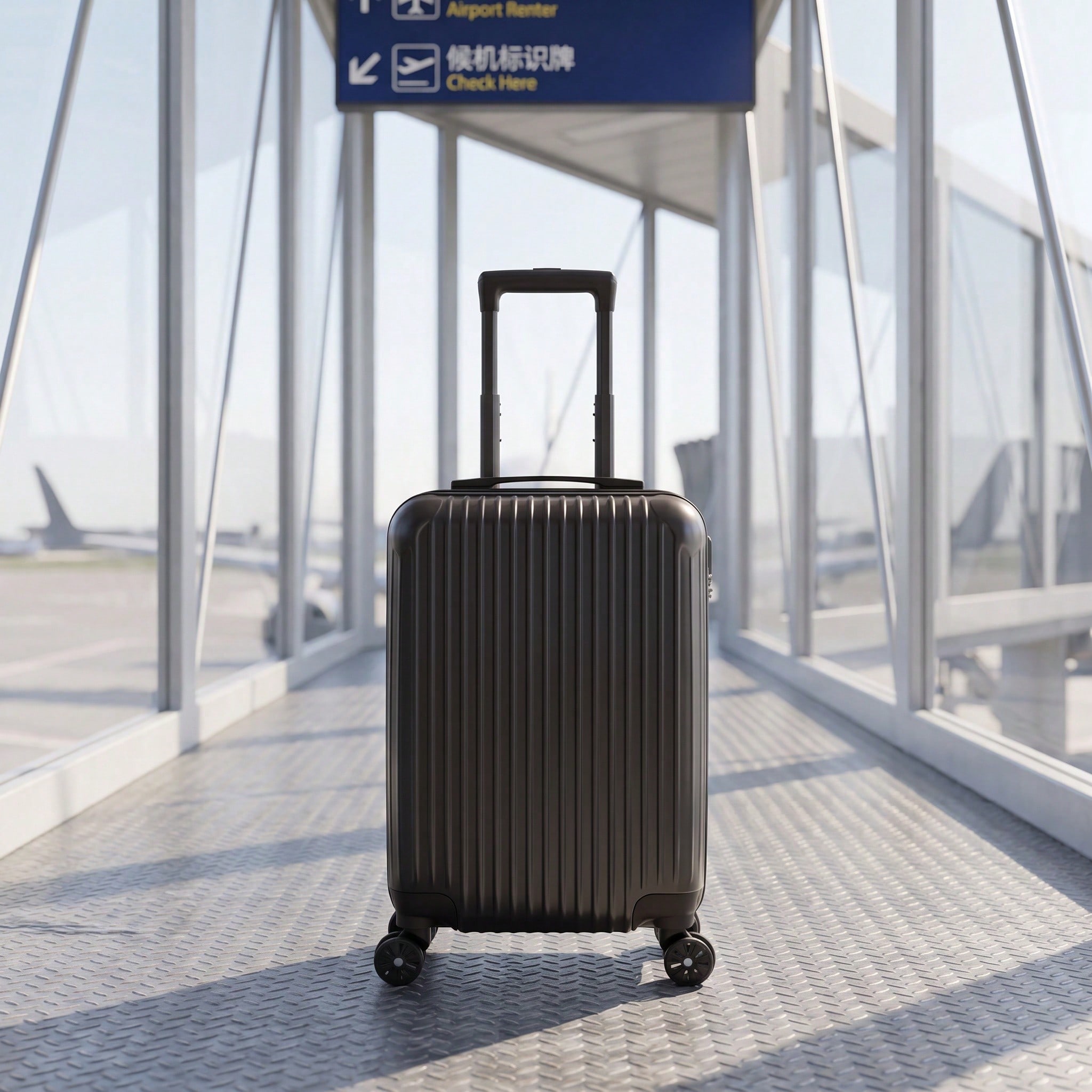 20 Inch ABS Hardside Carry On  - Cabin Size Lightweight Travel Trolley 评论和价格