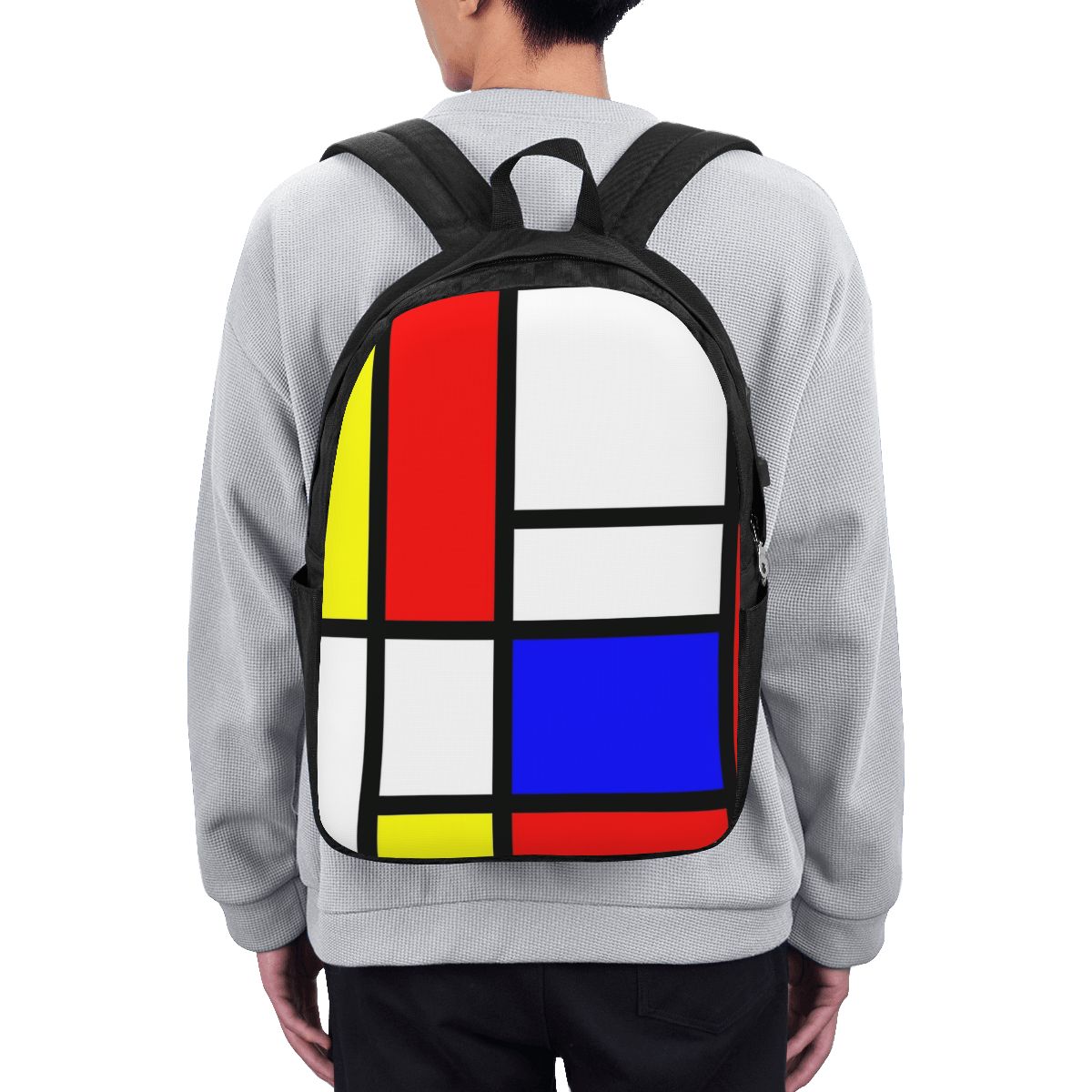 Piet Mondrian Composition  Bac - Backpacks 评论和价格