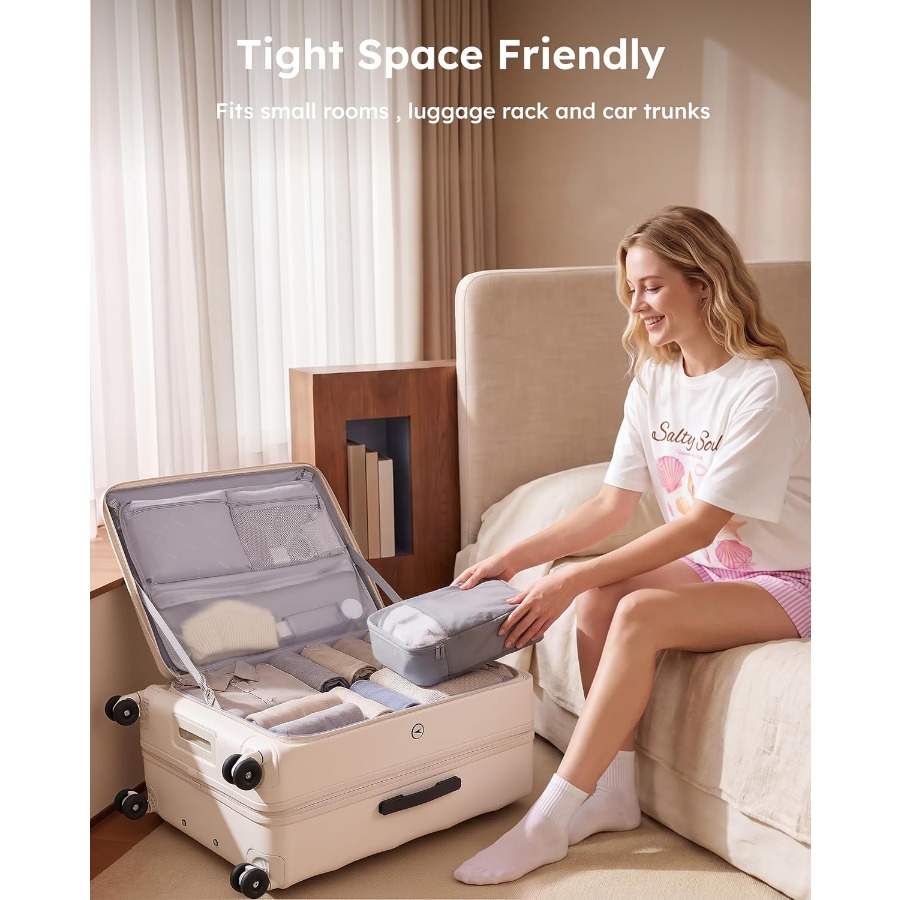Top Opening Expandable Luggage - Expandable Hard Shell Luggage Set 评论和价格