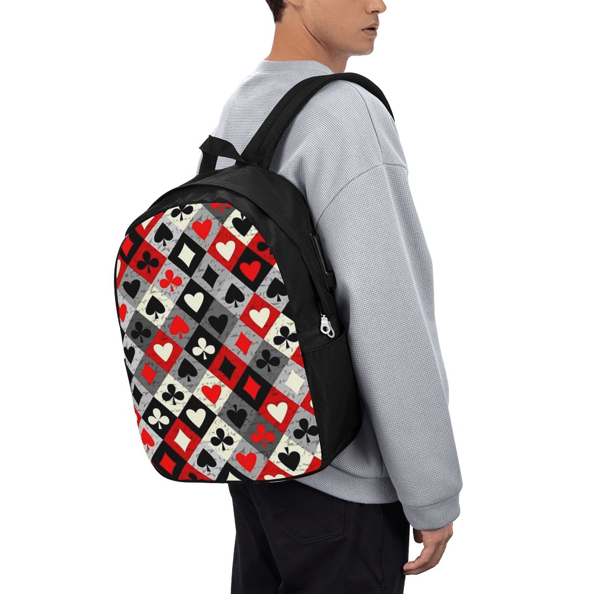 Playing Cards Poker Print Back - Backpacks 评论和价格