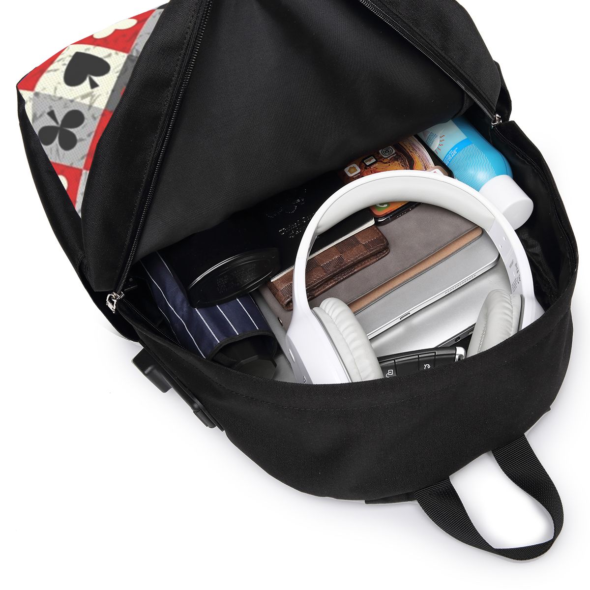 Playing Cards Poker Print Back - Backpacks 评论和价格