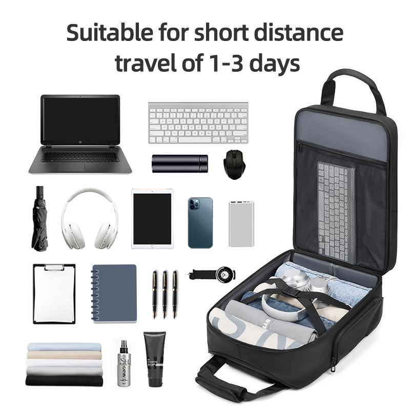 Travel Trolley Business Backpa - Foldable Rolling Luggage Bag 评论和价格