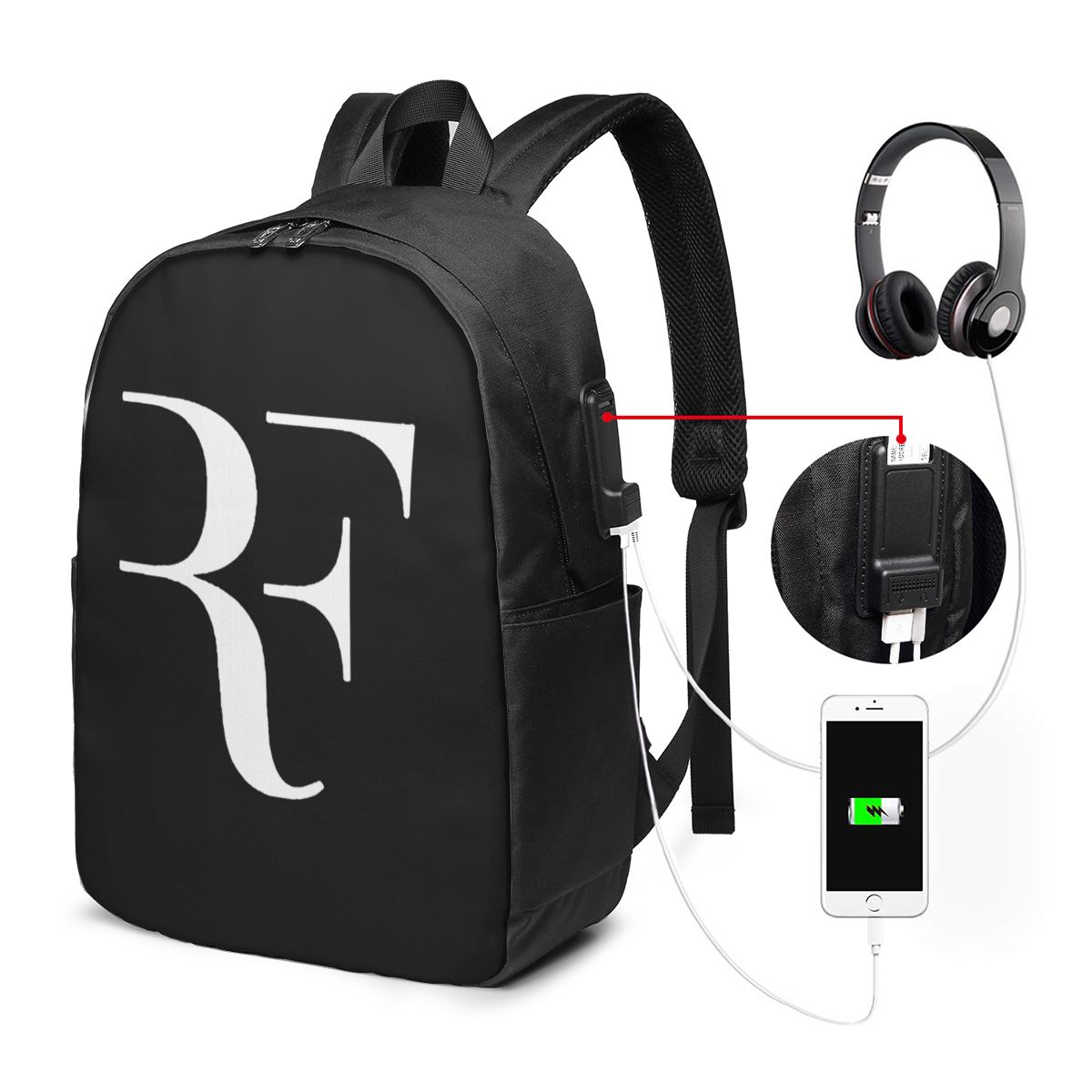 Roger Federer Backpack Travel  - Backpacks 评论和价格