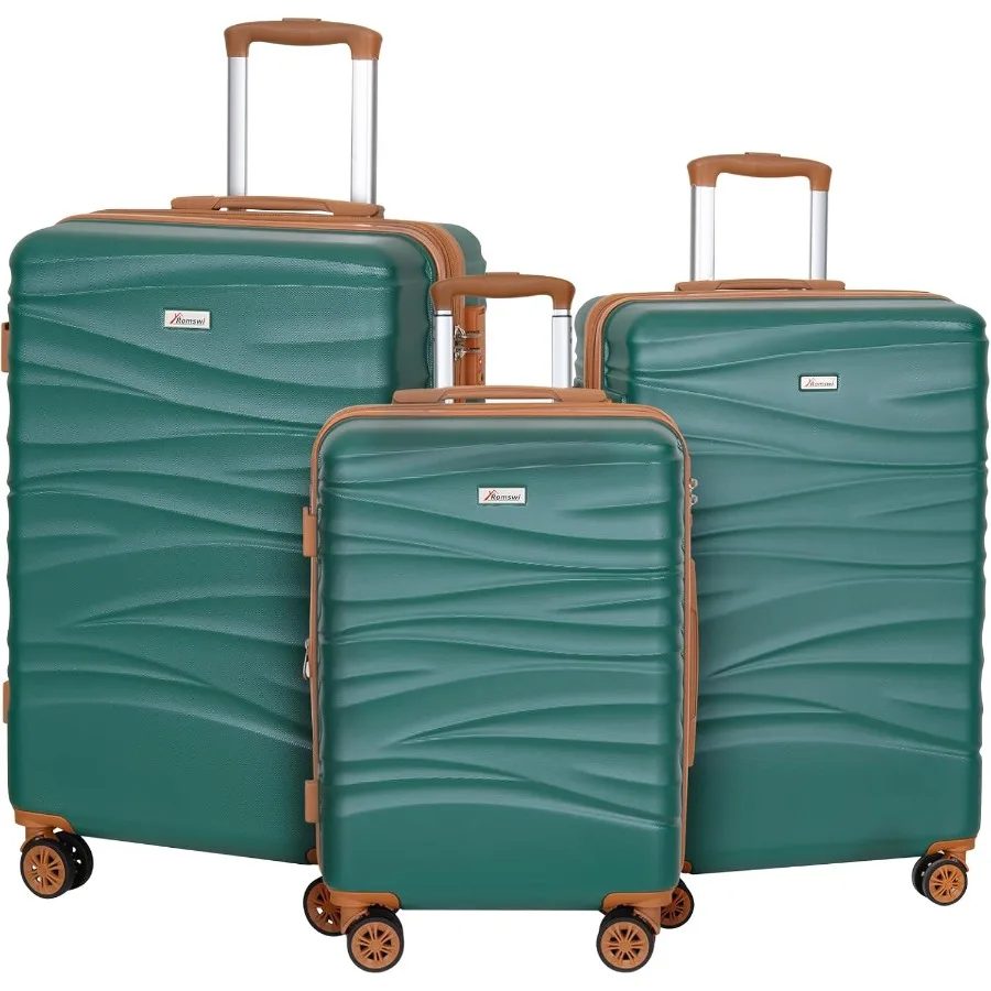 Hardside Expandable 3PCS Lugga - Expandable Hard Shell Luggage Set 评论和价格