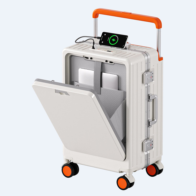 20/24/26 inch Aluminum Frame L - Spinner Wheel Rolling Suitcase 20 Inch 评论和价格
