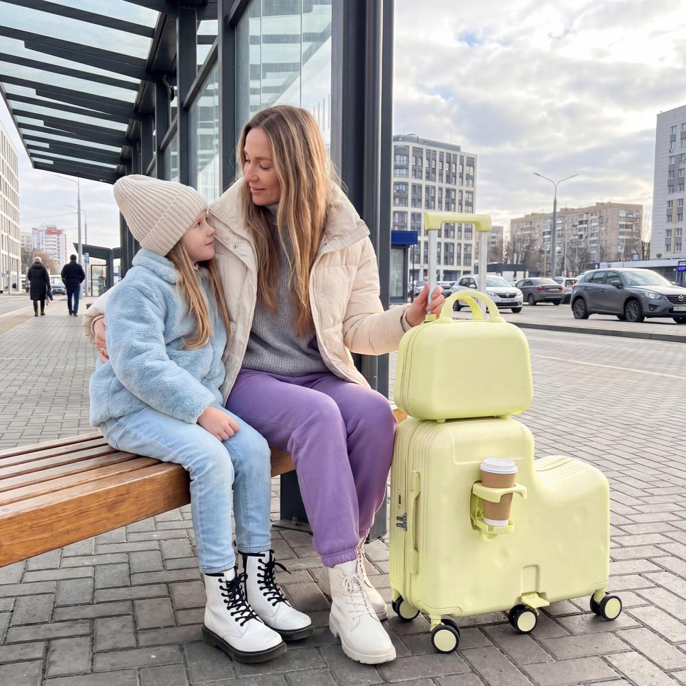 Fun Scooter 20 Inch Kids Ride  - Kids Ride On Suitcase Scooter 评论和价格