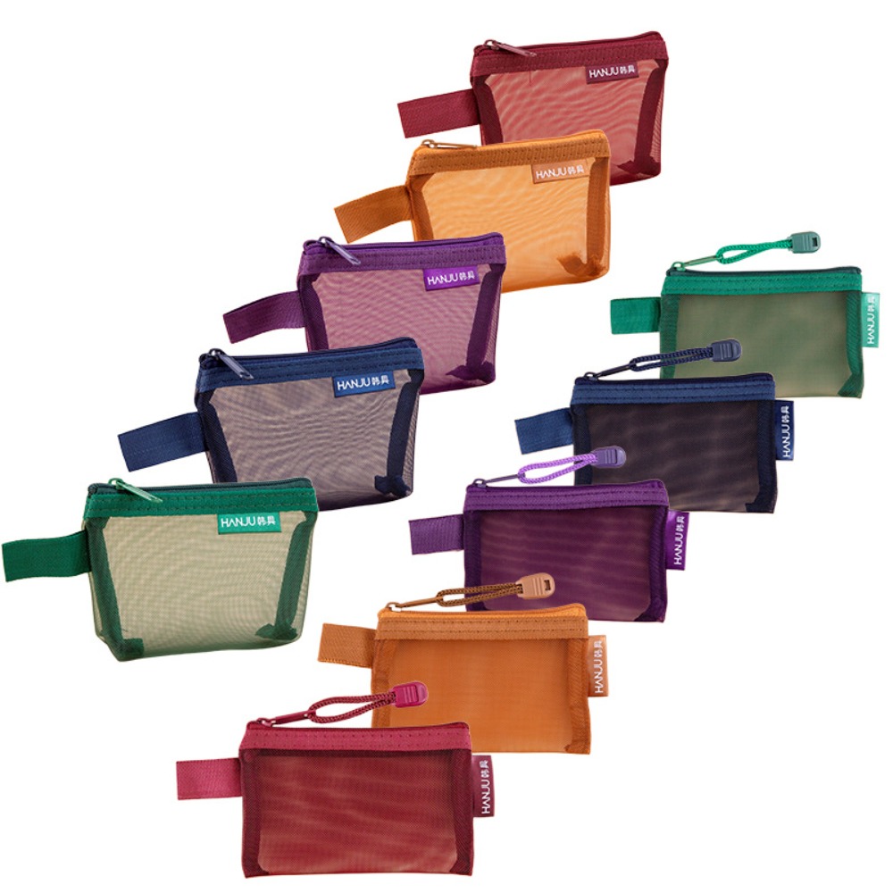 Portable Mesh Fabric Travel Gr - Wallets 评论和价格