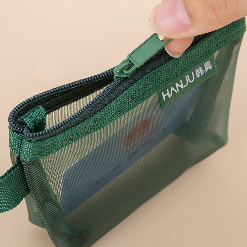 Portable Mesh Fabric Travel Gr - Wallets 评论和价格